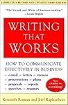 Writing That Works Third Edition